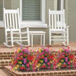 Outdoor Artificial Flower Decoration, 1 Count Fake Green Plant, Room Decor,  Porch Patio Garden Decoration