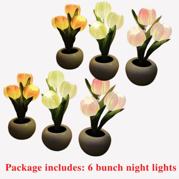 Tulip Design LED Night Light