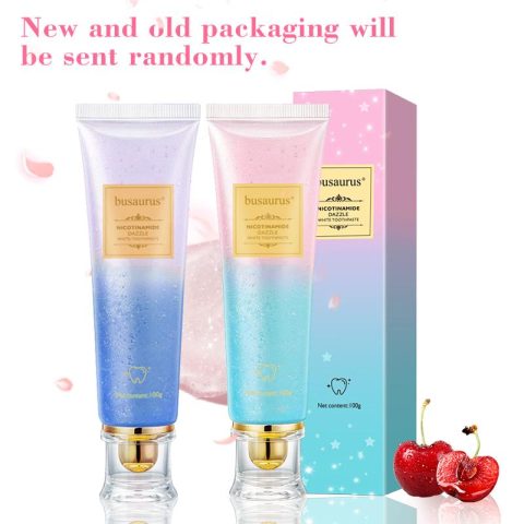 【Triple Whitening】NiacinamideWhitening Toothpaste Mint Oral-max Remove dental stains and plaque from teeth Moisture Moisturizing