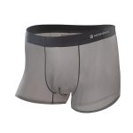 Men's Ultra-Thin Cooling Boxer Briefs Lightweight Microfiber Underwear Breathable No-Show Design Summer Comfort